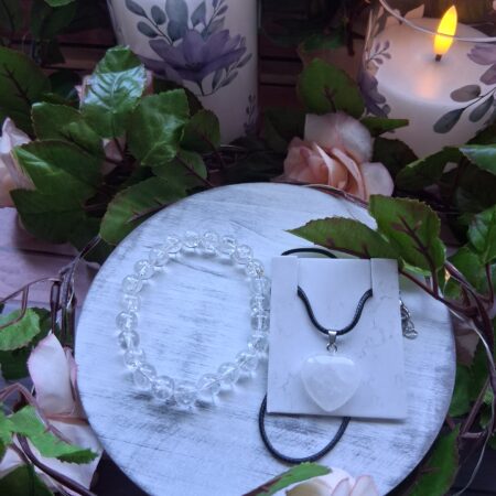 Rainbow Clear Quartz Crystal Wellbeing Set
