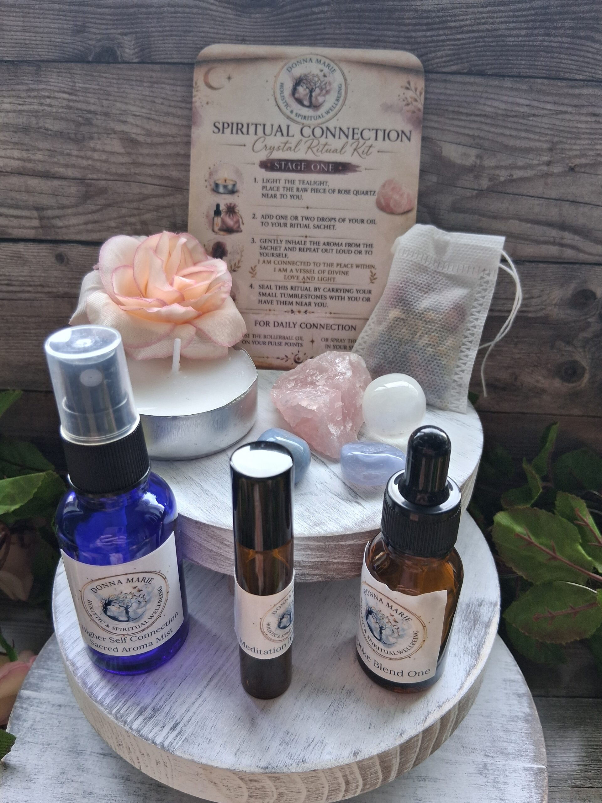 Spiritual Connection- Crystal Ritual Kit